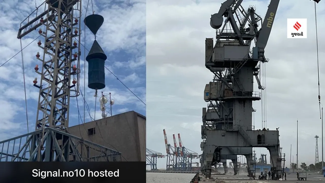 Biparjoy Cyclone port warning signals