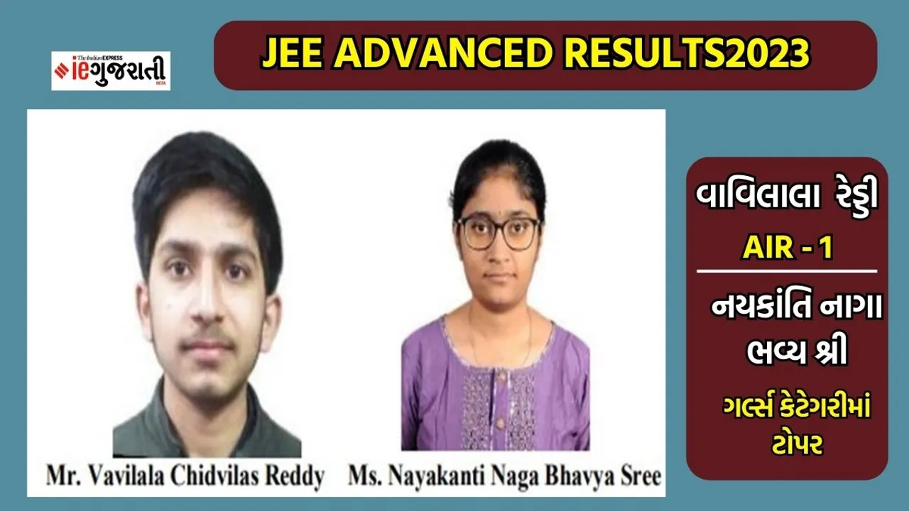 IIT JEE advanced results, JEE Advanced Result 2023 Declared