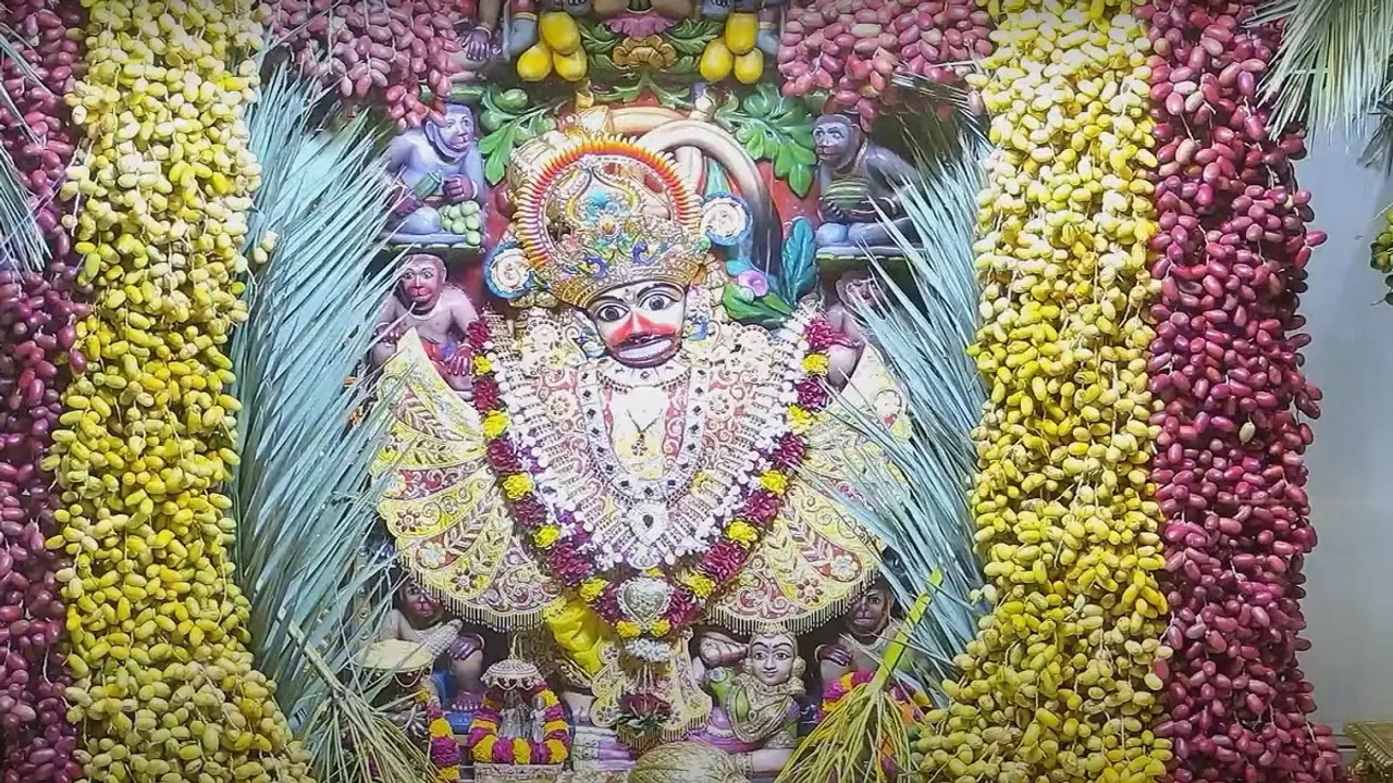 today darshan | live darshan | sarangpur temple