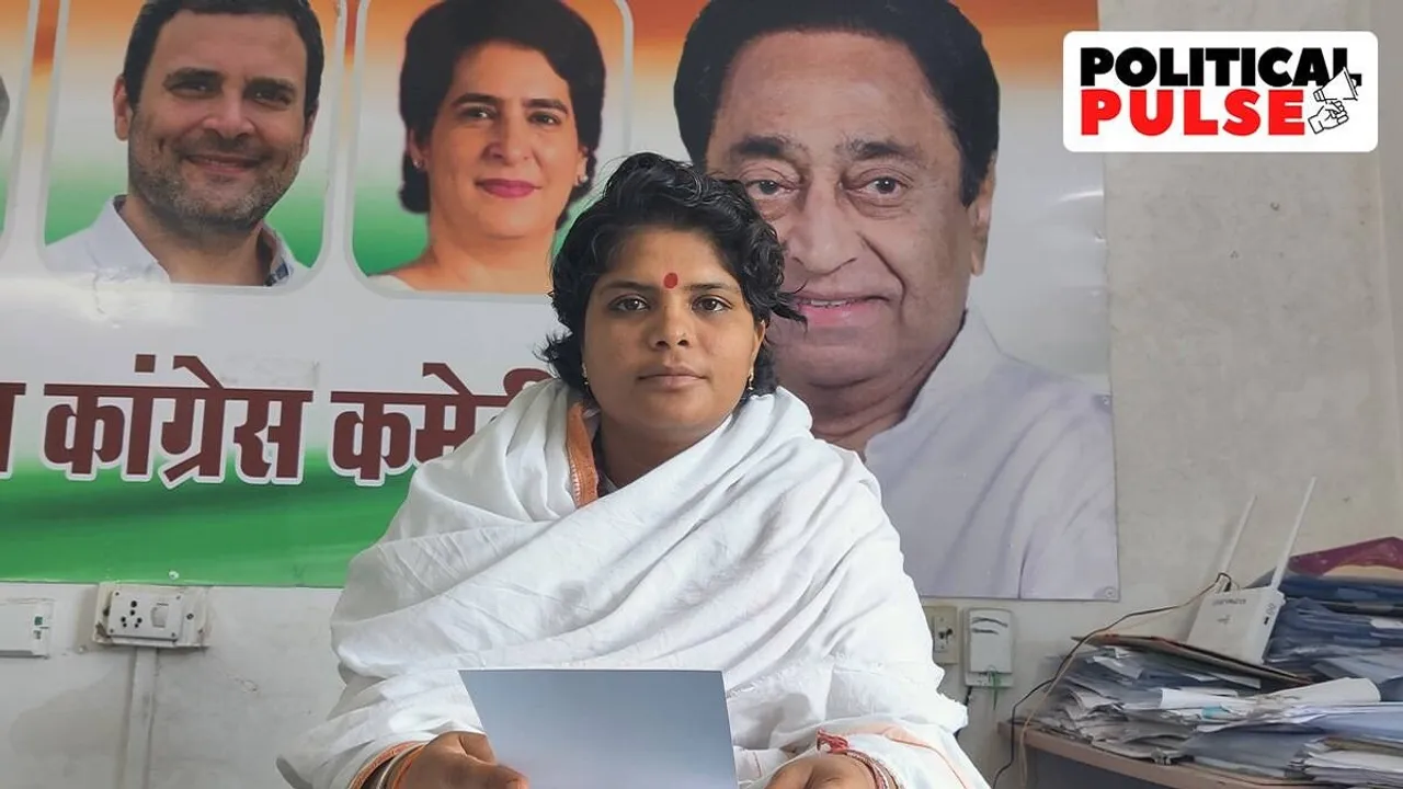 richa goswami, congress hindutva turn, katha vachak richa goswami
