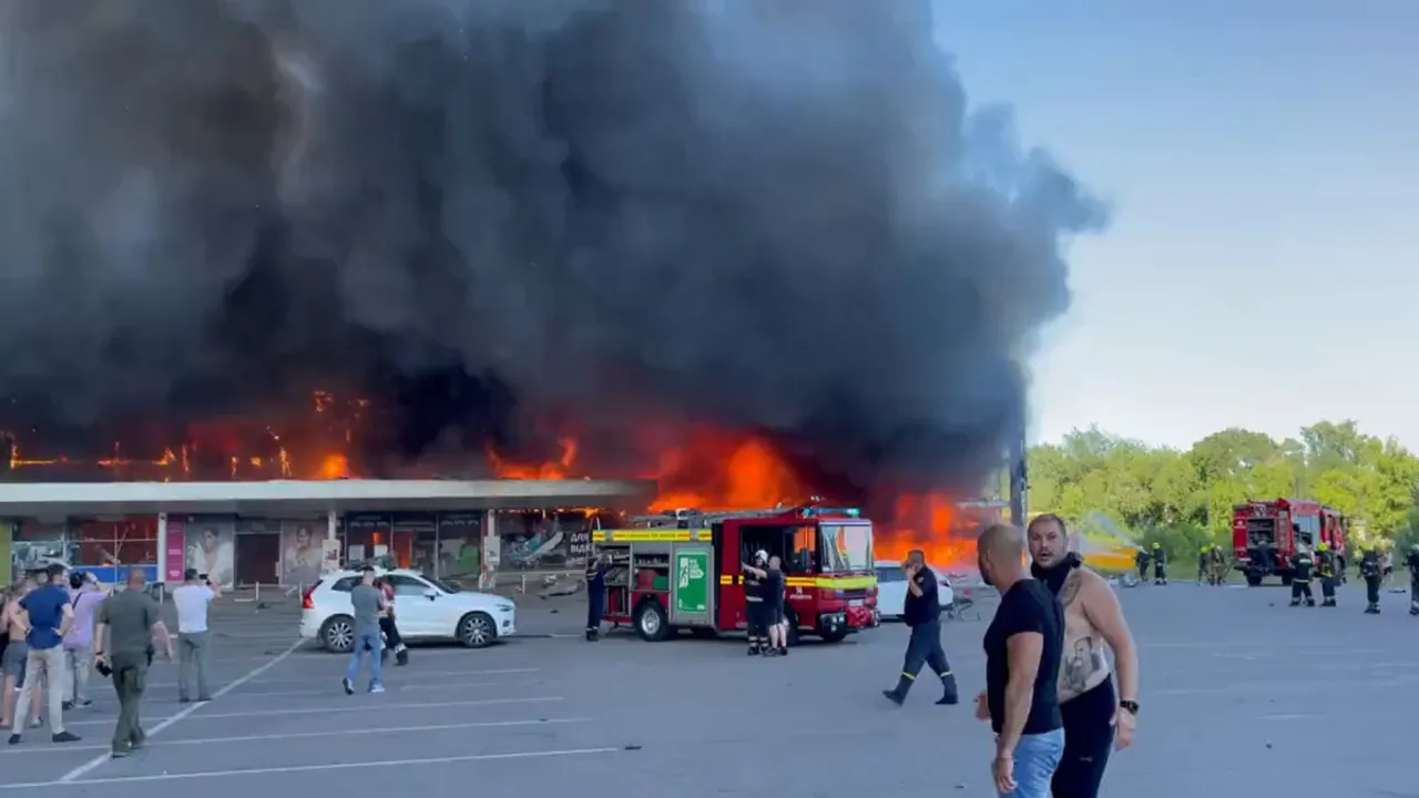 Kramatorsk Ukraine, Kramatorsk missile attack, Russian missile attack in Ukraine