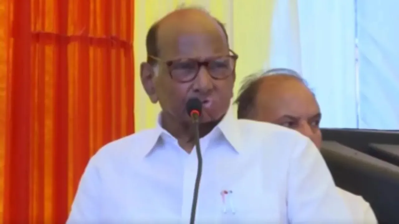 NCP chief Sharad Pawar, Praful Patel, Supriya Sule