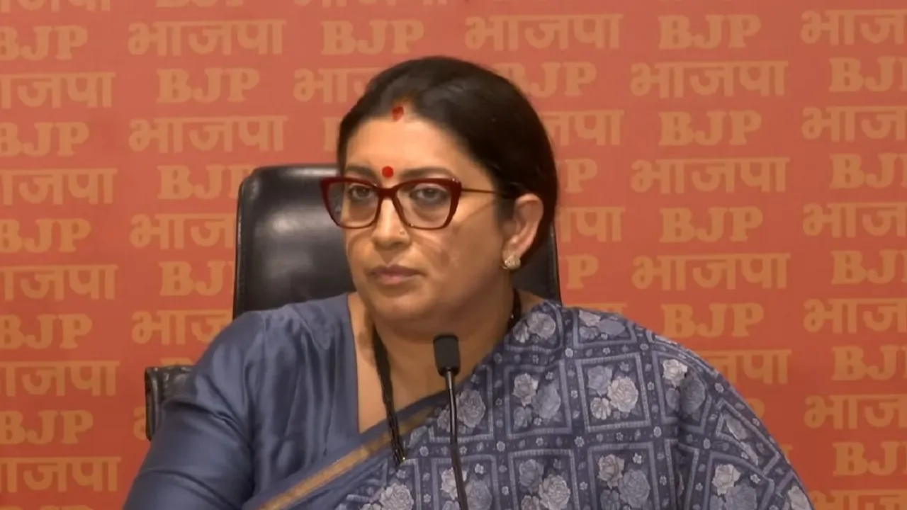 smriti irani, congress leader rahul gandhi