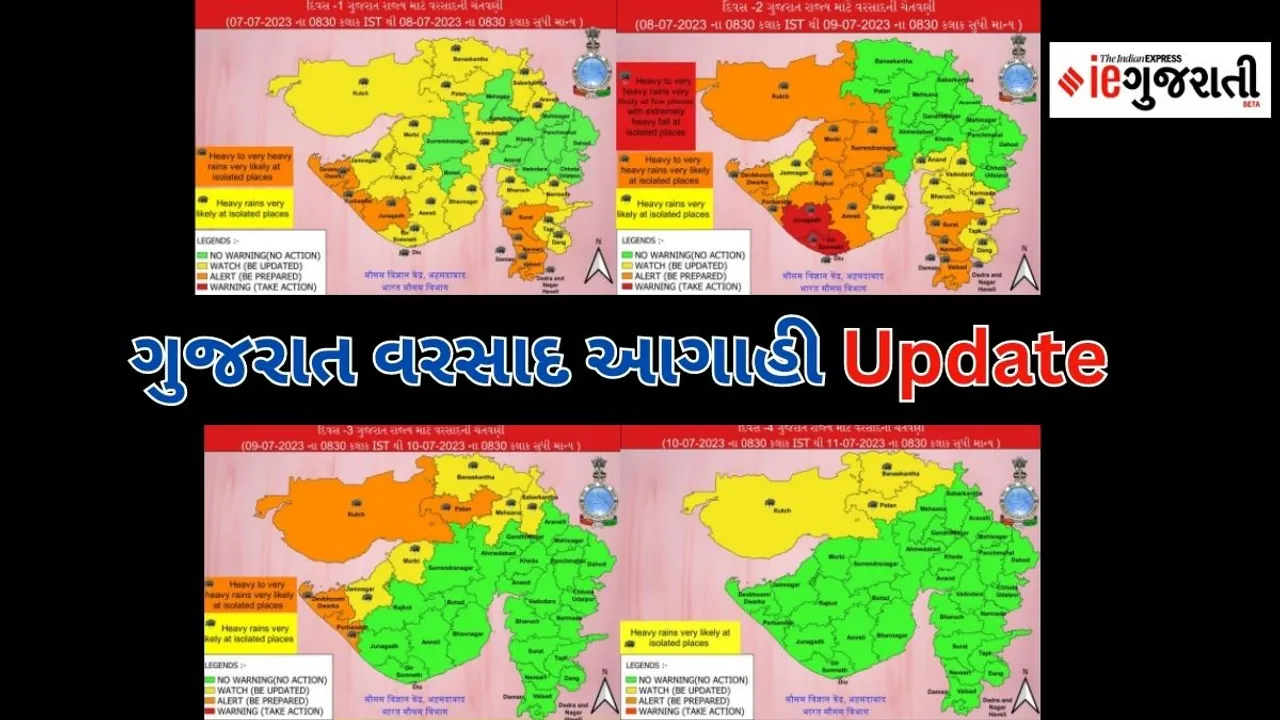 Gujarat Rain Forecast Update