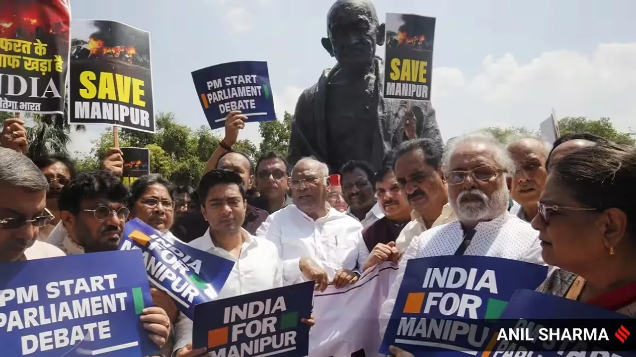 Opposition Manipur visit | Manipur violence