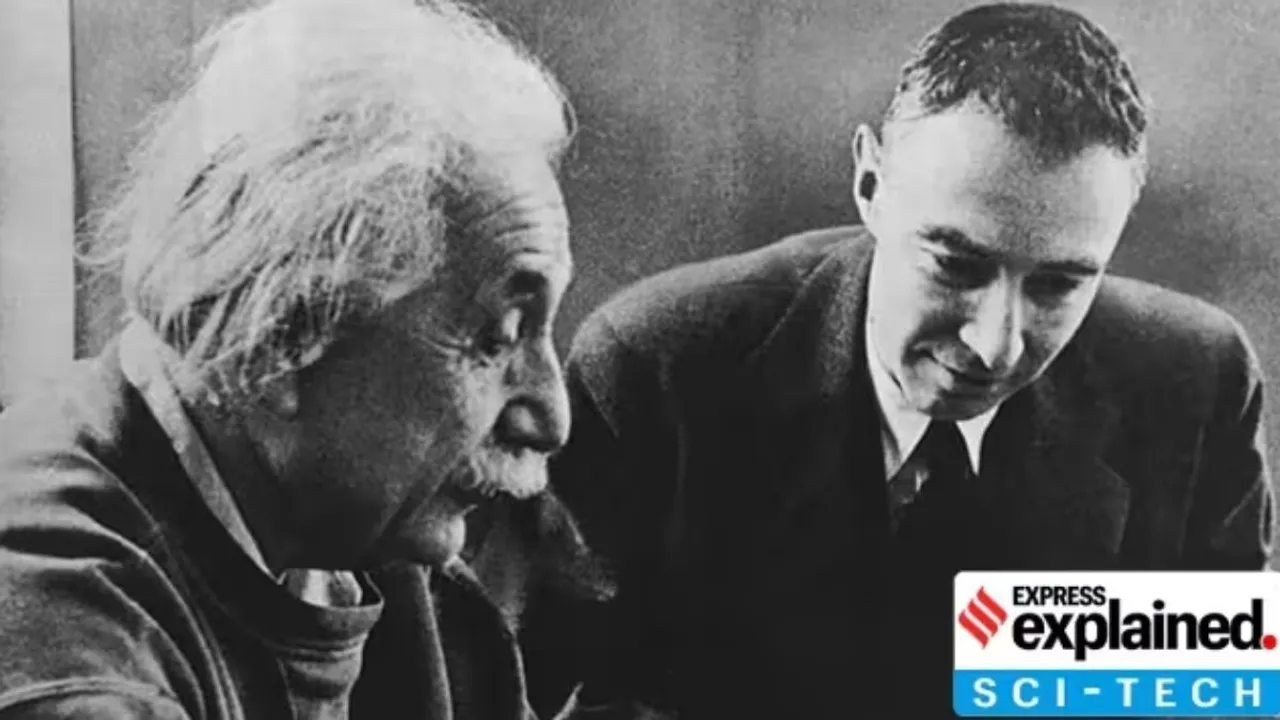 Robert Oppenheimer | atomic bomb | nuclear bomb | Albert Einstein |