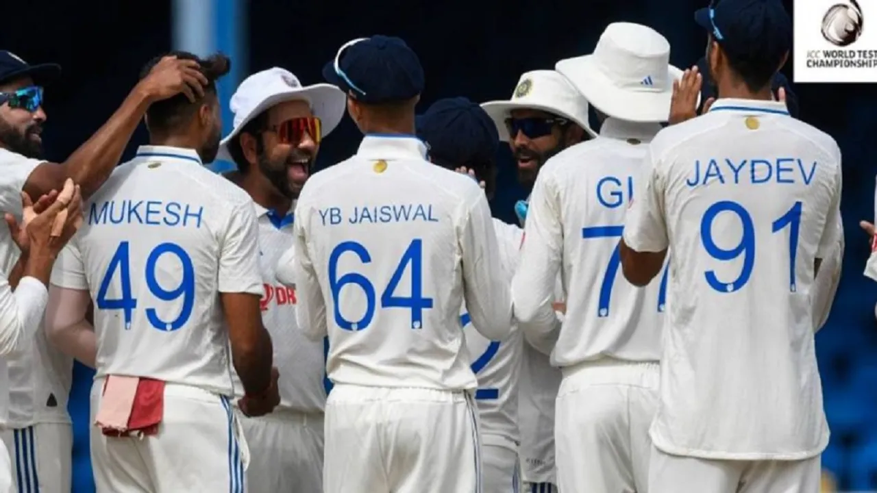 world test championship | India West Indies 2nd Test Match