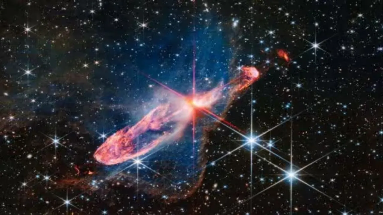 NASA | Stars | Herbig-Haro 46/47 | James webb space telescope |