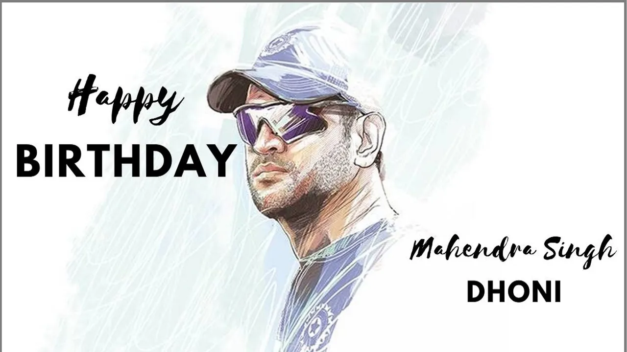 MS Dhoni Birthday, MS Dhoni bday, happy Birthday MS dhoni