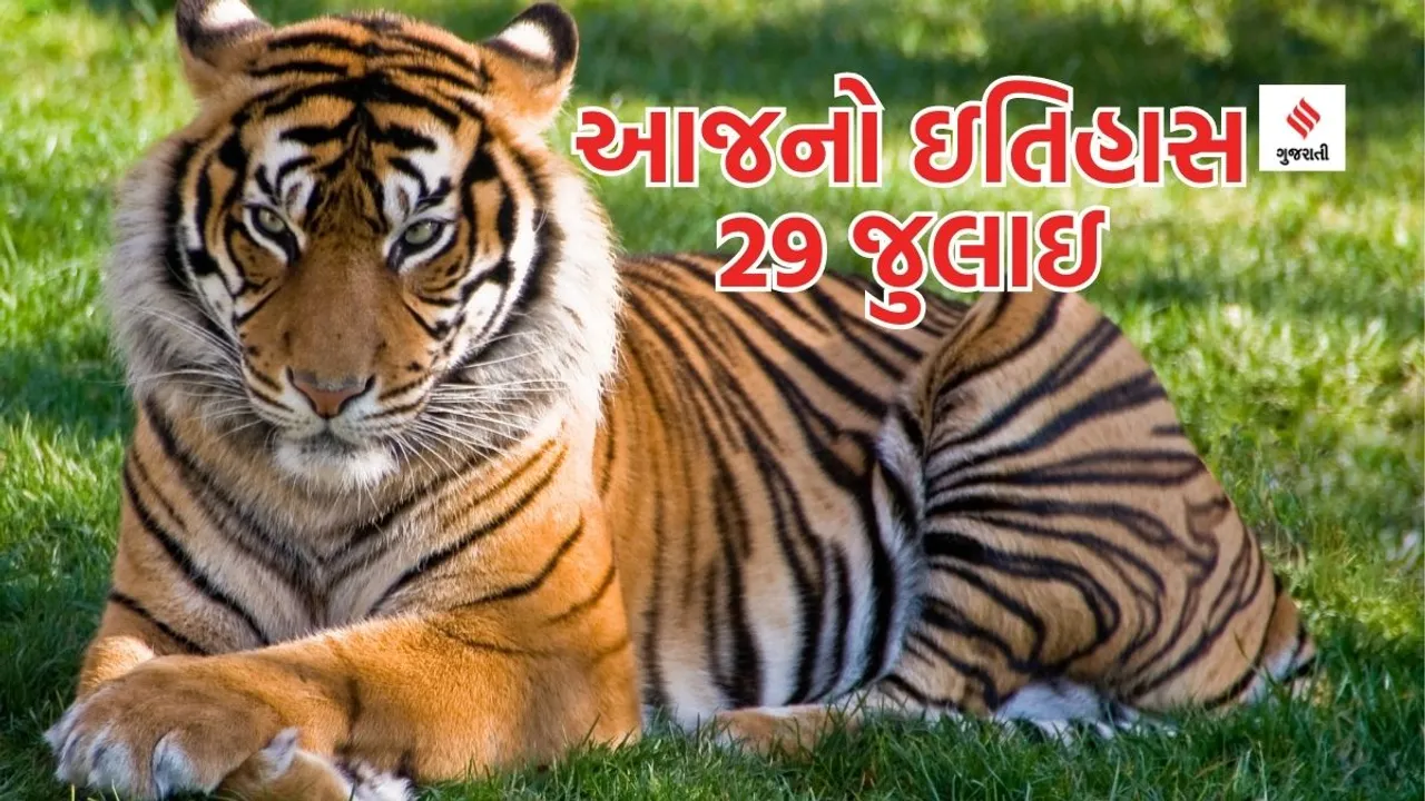 Today history | 29 july | 29 july history | 29 july special day | World Tiger Day