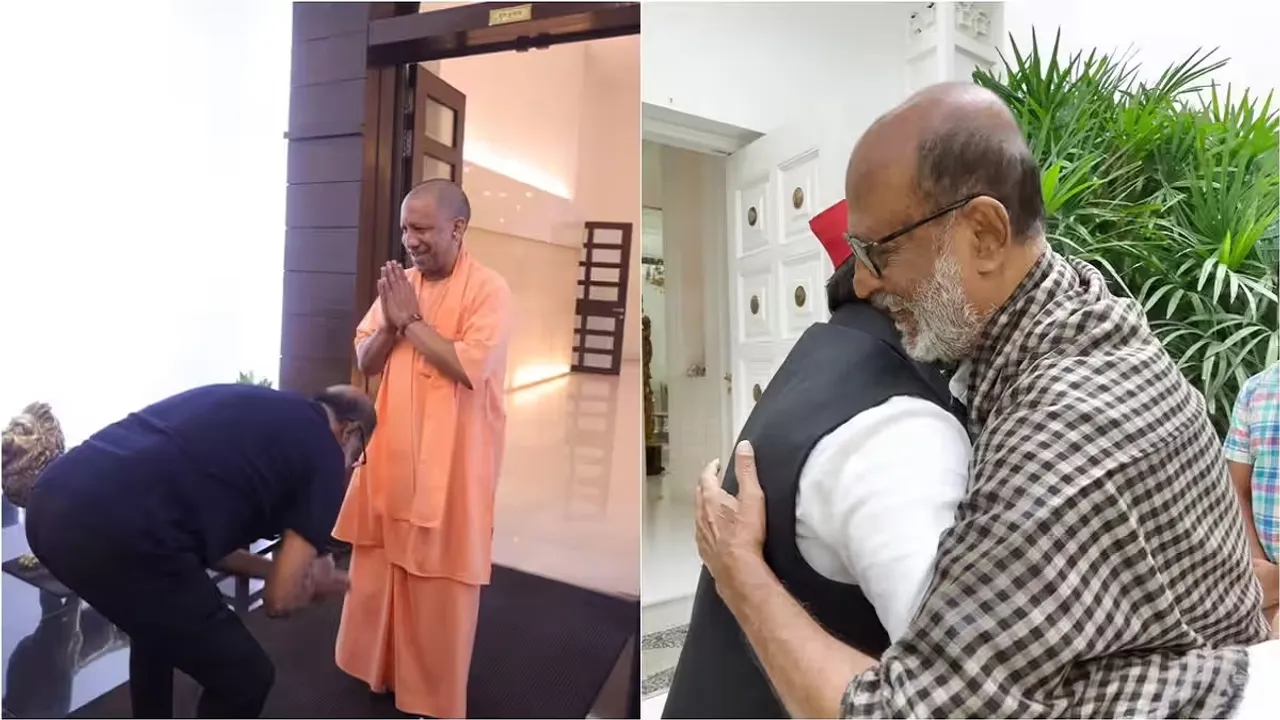 Rajinikanth on UP tour Rajinikanth