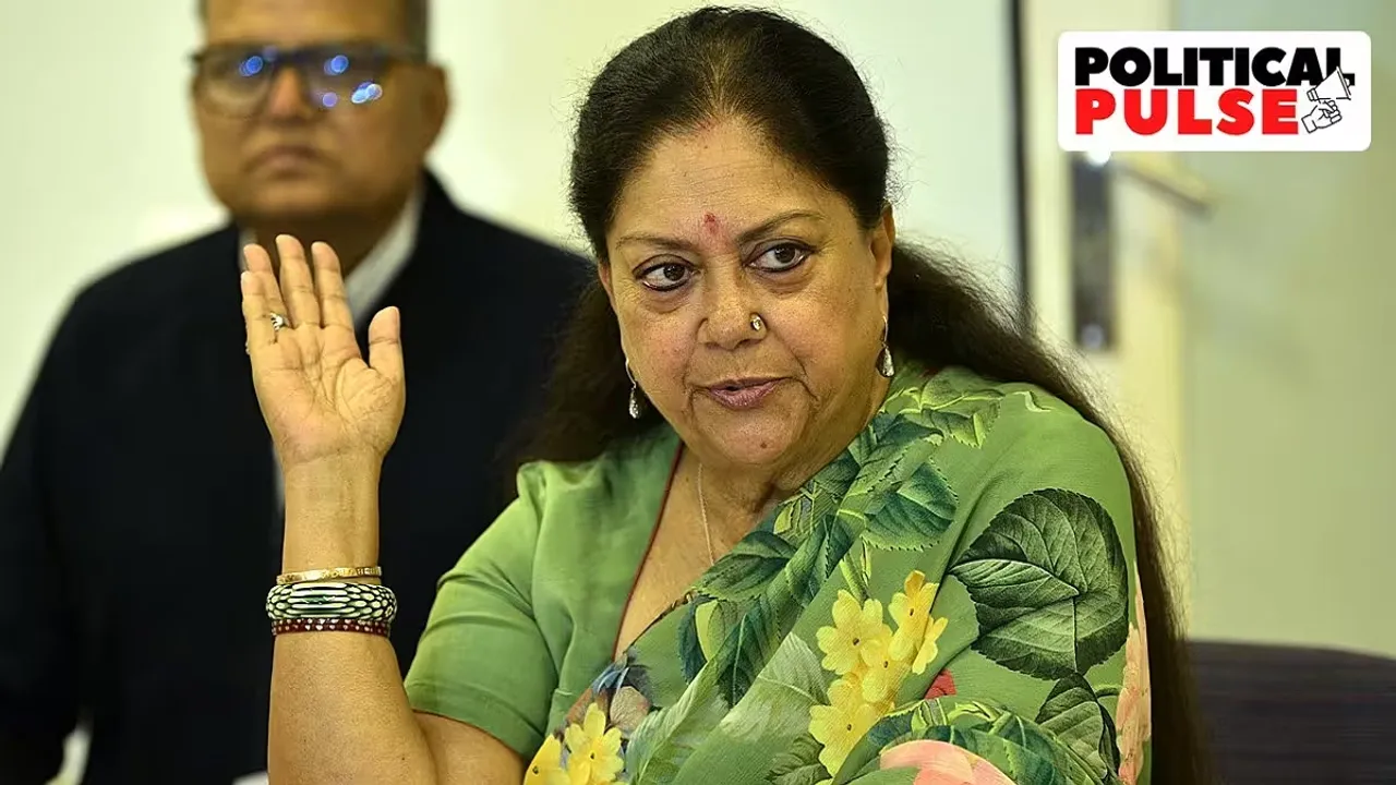 Vasundhara Raje, Rajasthan Assembly Election 2023