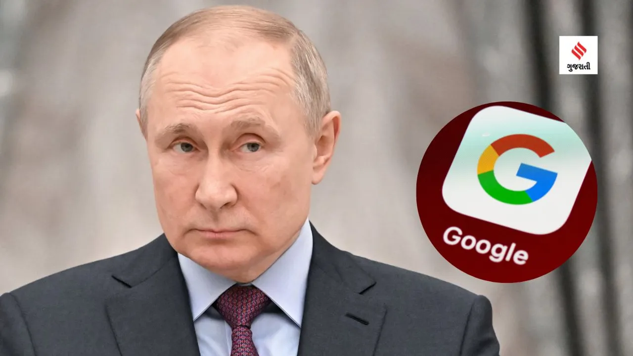Russia fines Google | Russia | Google | Russia slap Google fine | russia Ukraine war | russia google Ukraine youtube video | youtube video | Vladimir Putin