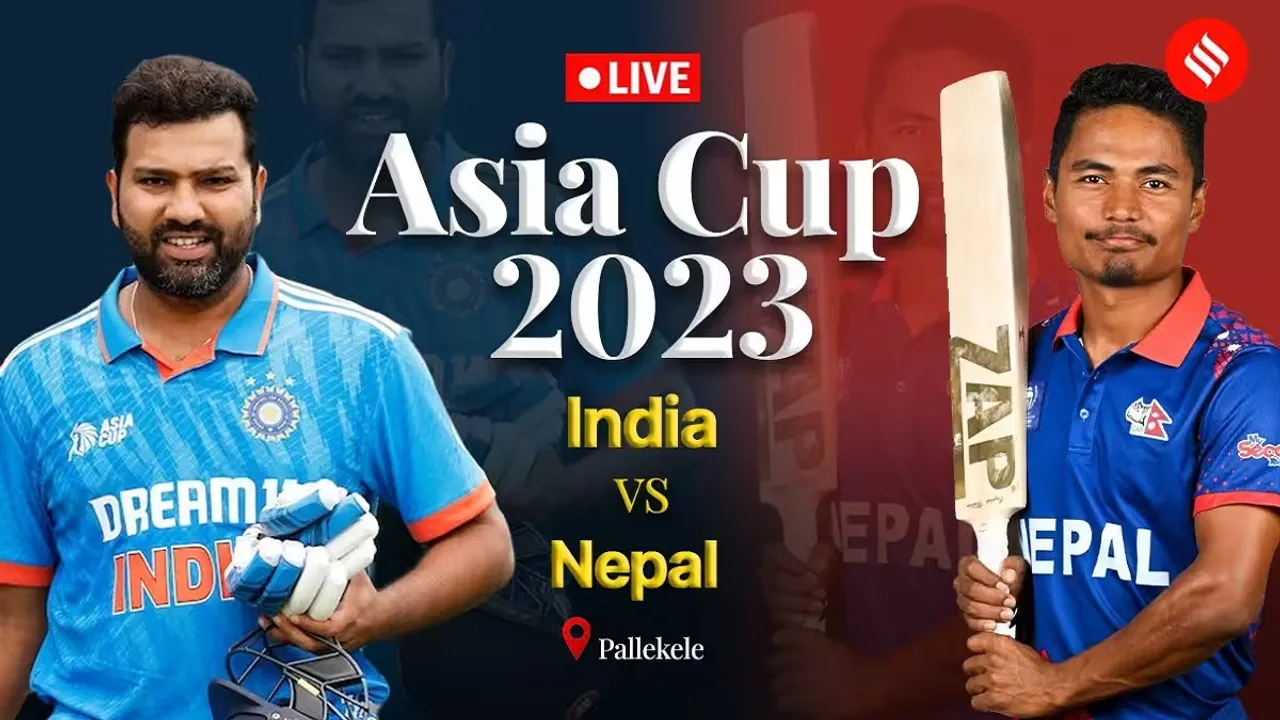 India vs Nepal Live Score | India vs Nepal | Asia Cup 2023