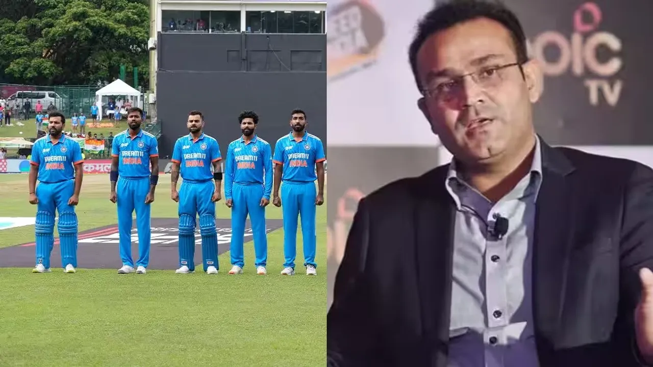 Virender Sehwag | Bharat on Indian jerseys
