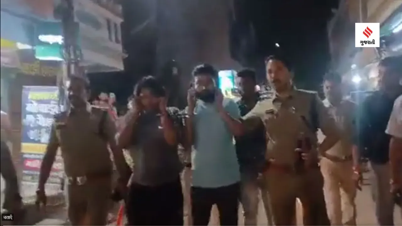 Indore Police | Indore crime news | indore police parade criminals on khalnayak song | video viral | crime news | madhya pradesh News