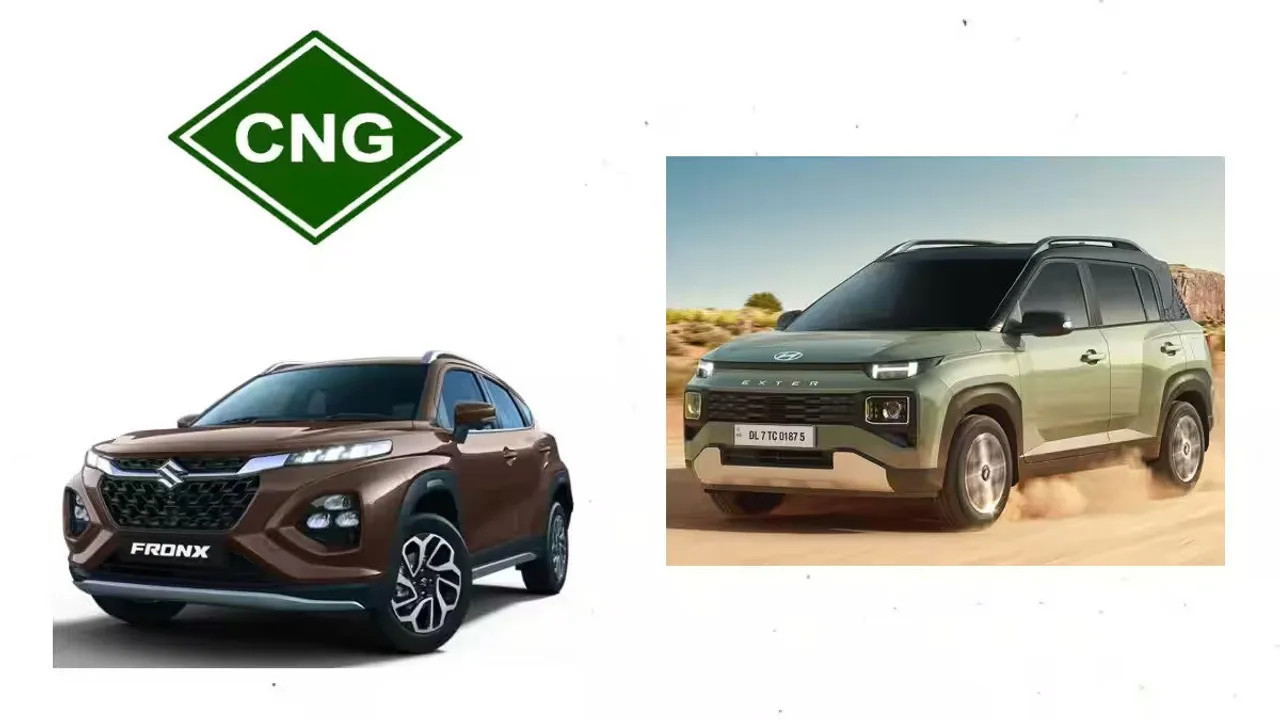 Hyundai Exter CNG vs Maruti Fronx CNG | Hyundai EXTER vs Maruti Fronx | Hyundai EXTER | Maruti Fronx