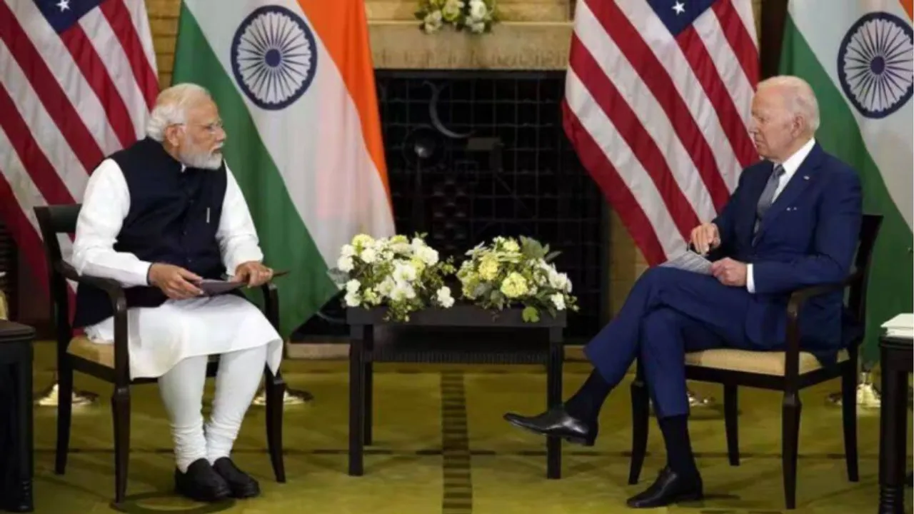 joe biden PM Narendra Modi Meeting
