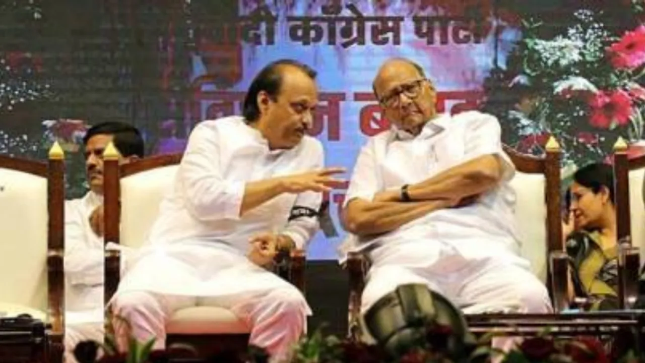 SHARAD PAWAR AJIT PAWAR | maharashtra news | political news | Google news | Gujarati news