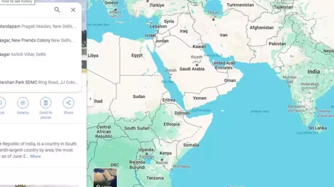 Google Maps bharat india