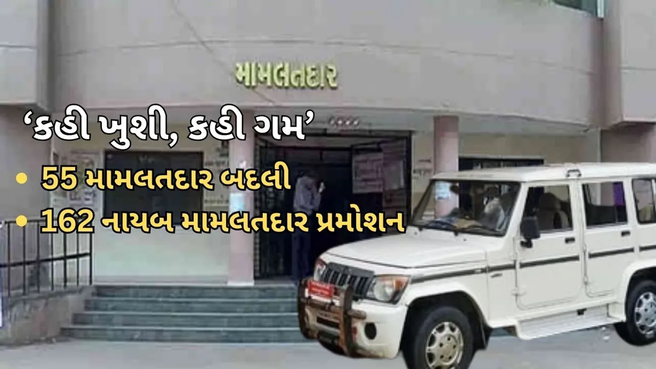 Mamlatdar transfer and dy mamlatdar promotion Order