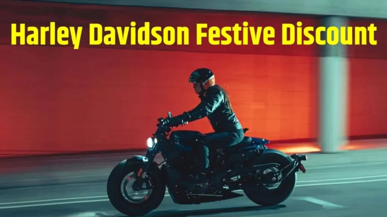 Harley Davidson Festive Discount October 2023. Harley Davidson Nightster Festive Discount. Harley Davidson Sportster S Festive Discount. Harley Davidson Pan America 1250 Special Festive Discount