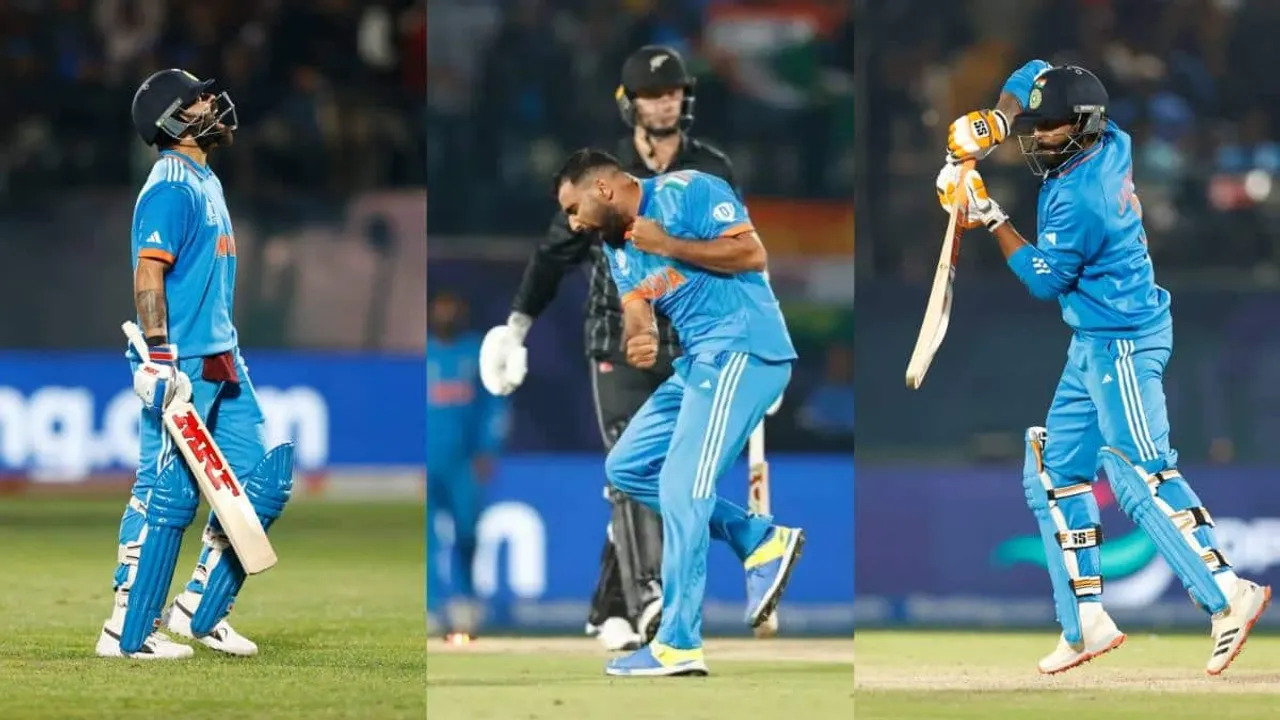 Kohli | shami | Jadeja | World Cup | IND vs NZ