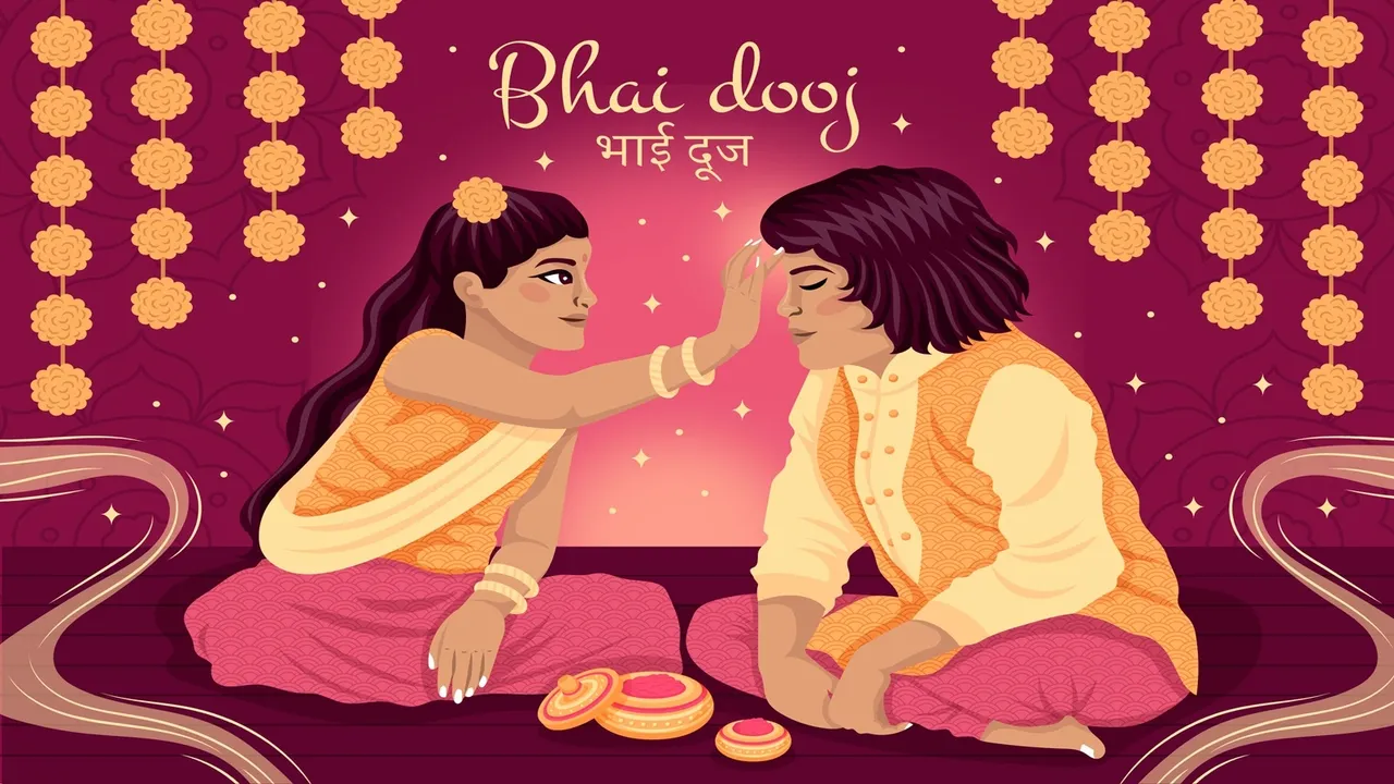 Diwali 2023 | bhai dooj 2023 | bhai dooj | bhai dooj significance | Bhaubeej 2023 | yam dwitiya story | brother sister festival