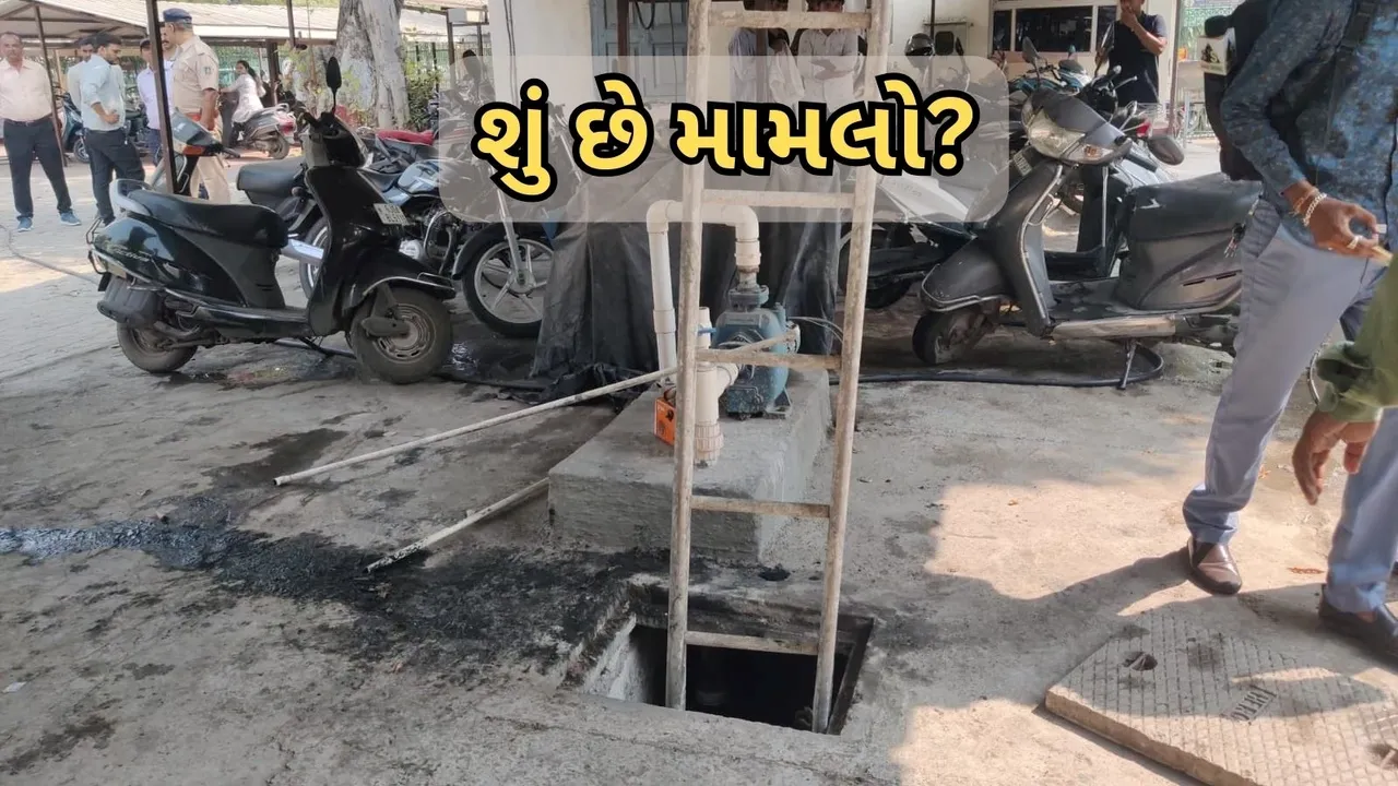 Bhavnagar cleaning worker Death in sewer