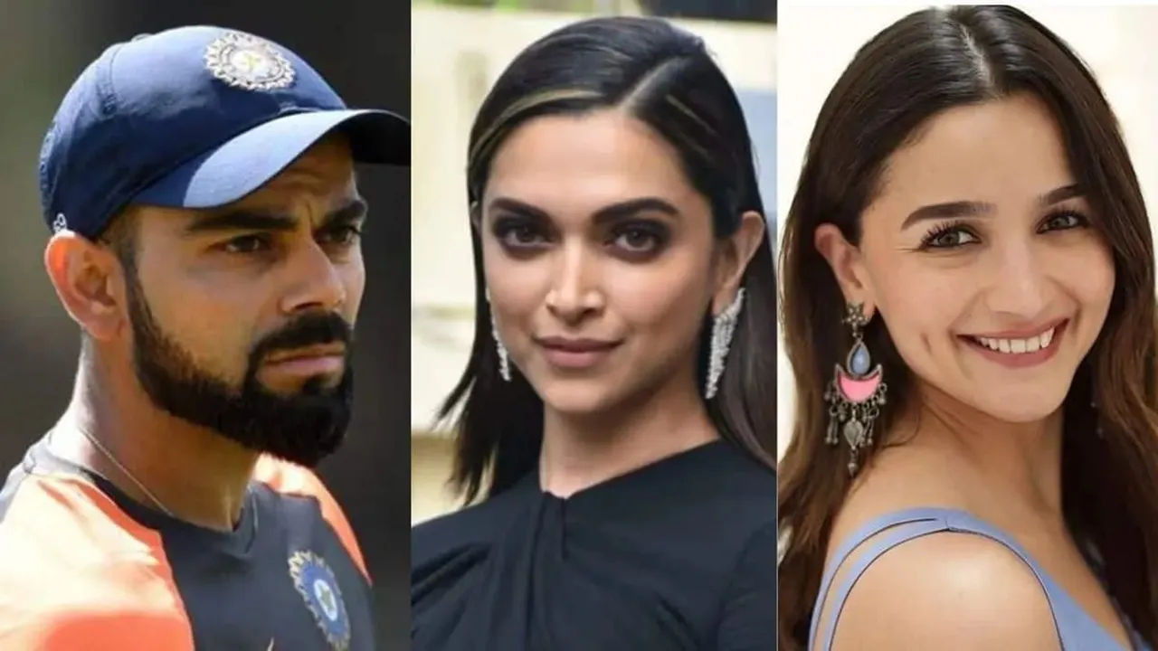 Virat Kohli | Deepika Padukone | Alia Bhatt | celebrity