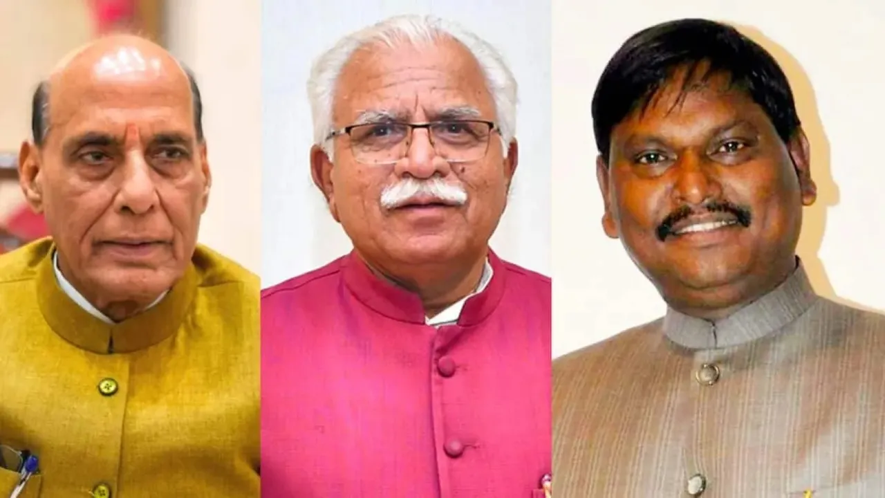Rajnath Singh Rajasthan | Manohar Lal Khattar MP| Arjun Munda Chhattisgarh
