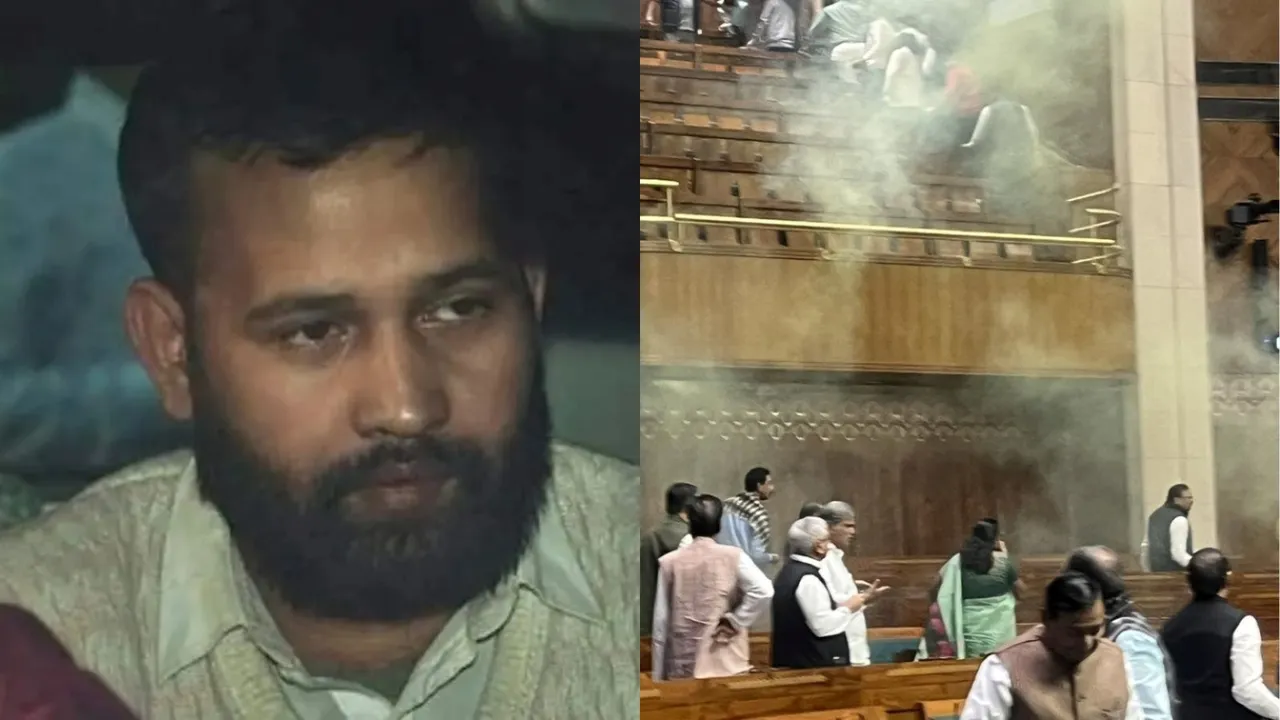 Lalit Jha | Parliament Security Breach | smoke attack in parliament