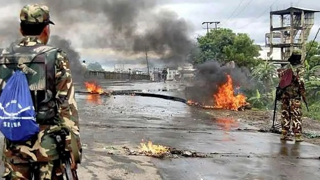 Manipur Violence | Attack with rocket launchers