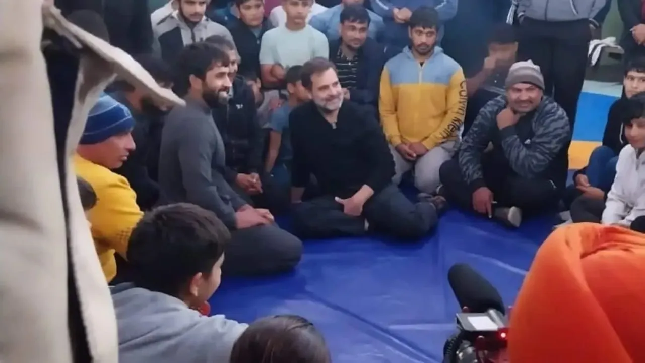Rahul Gandhi | wrestlers protest | congress