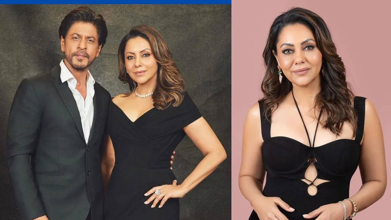Shahrukh Khan | Gauri Khan | Shahrukh Khan Wife Name | Shahrukh Khan With Wife Gauri Khan