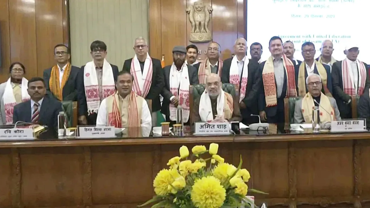 ULFA peace deal | ULFA | ULFA Assam Peace Accord