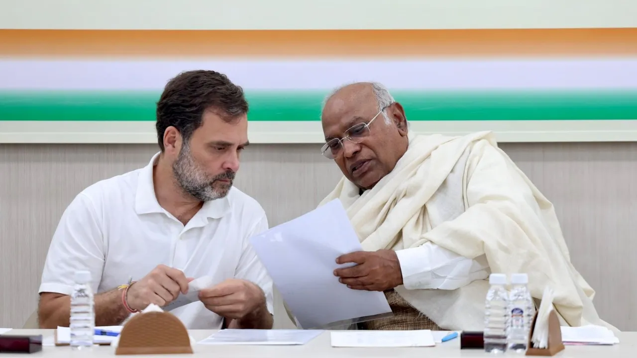 rahul gandhi | mallikarjun kharge