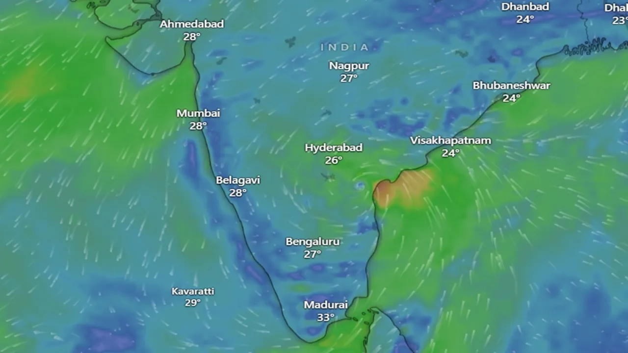 michaung cyclone | michaung live tracking | Google map