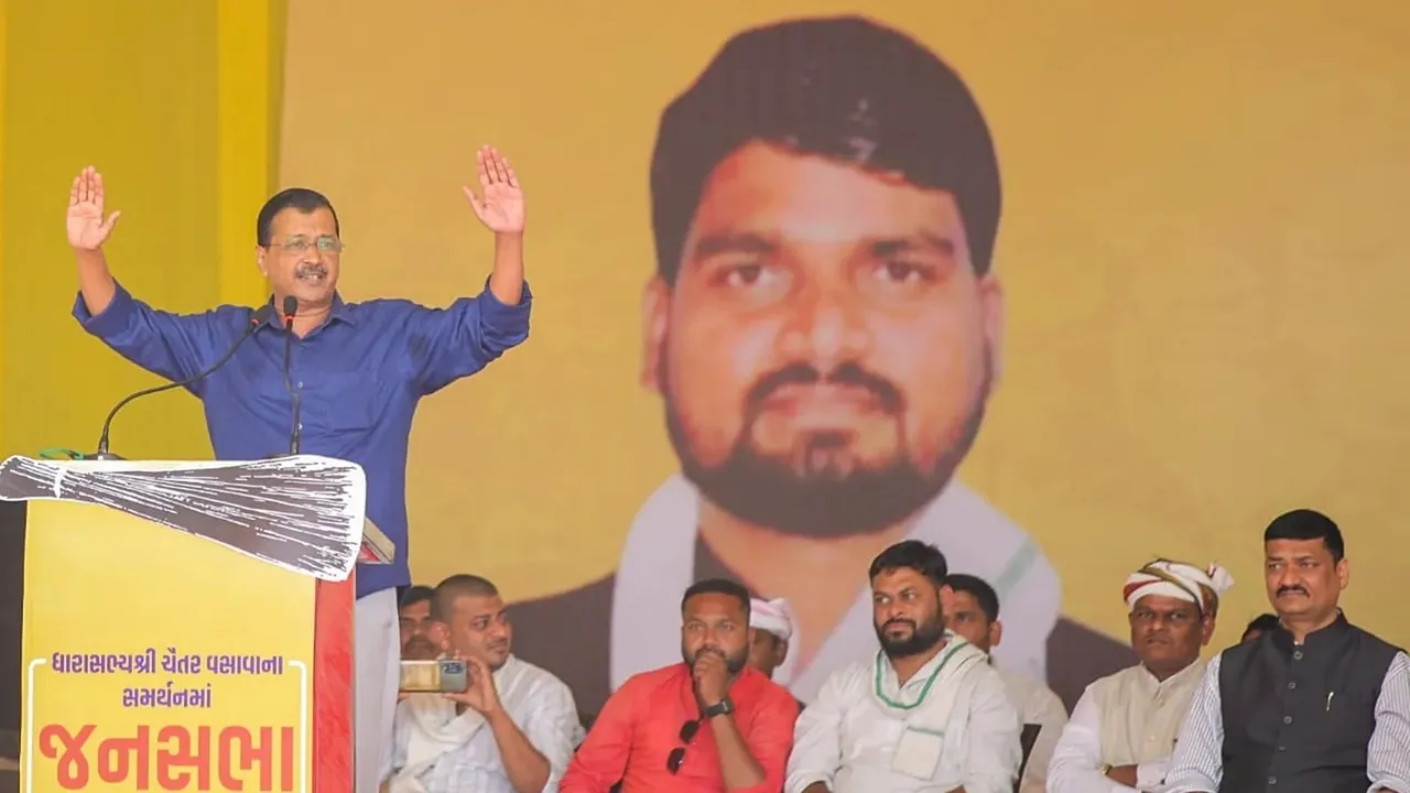 Arvind Kejriwal | Chaitar Vasava