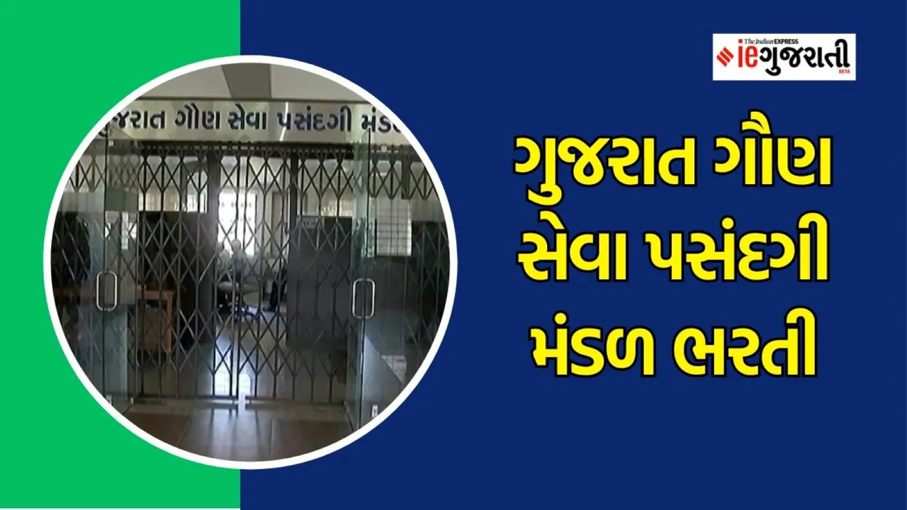 GSSSB recruitment 2024, Government jobs, Gujarat Gaun Seva Samhita Mandal