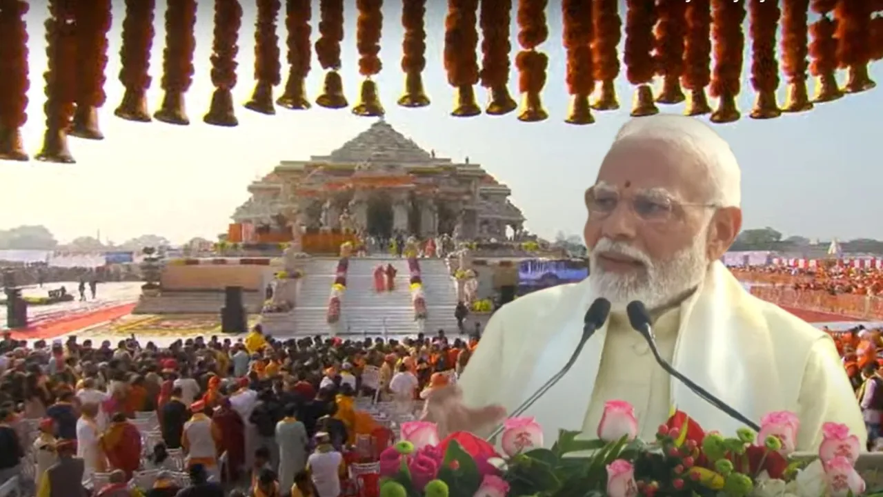 Ram Mandir Pran Pratistha PM Modi