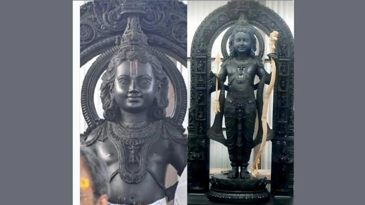 રામ મંદિરમાં આજે 114 કળશથી સ્નાન અને અધોર હવન થશે; પ્રાણ પ્રતિષ્ઠાને લઇ અયોધ્યામાં કડક સુરક્ષા વ્યવસ્થા