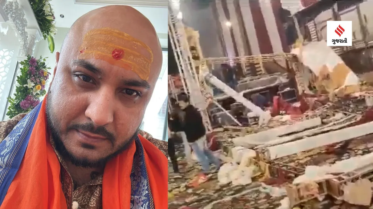 b praak | b praak song | b praak Bhajan | delhi kalkaji temple incident | kalkaji temple stage broke | kalkaji temple mata jagran incident