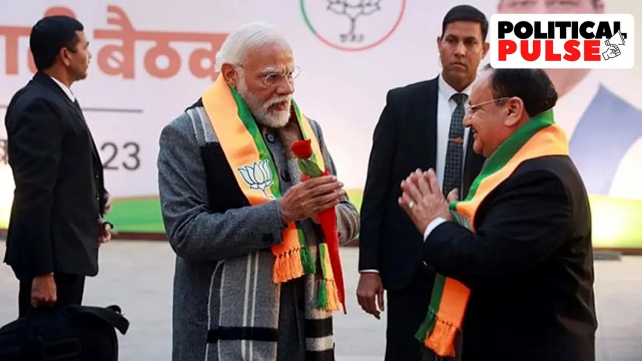 narendra modi, jp nadda, lok sabha elections 2024