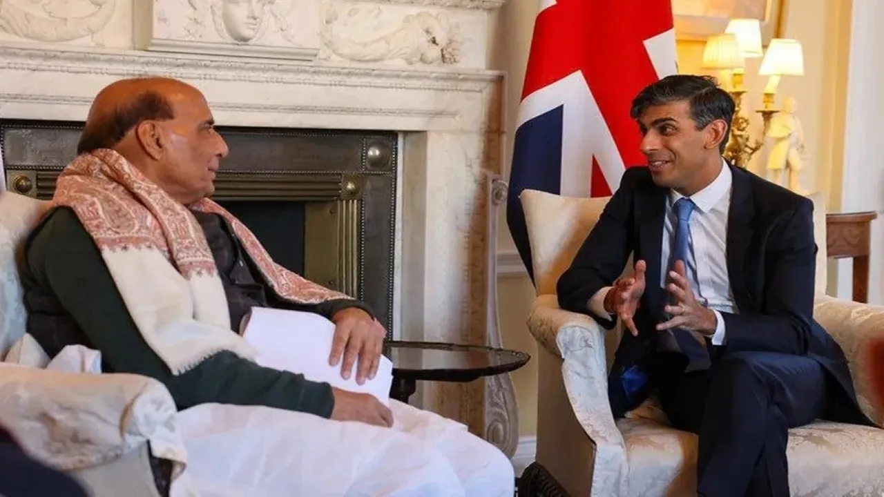 Rajnath singh | britain visit | Today News
