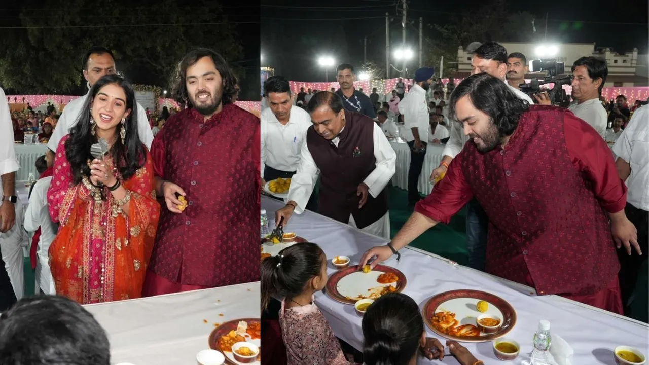 anant ambani radhika merchant pre wedding | anant ambani radhika merchant pre wedding Photo | mukesh ambani anna seva | anant ambani radhika merchant at jamnagar | anant ambani | radhika merchant
