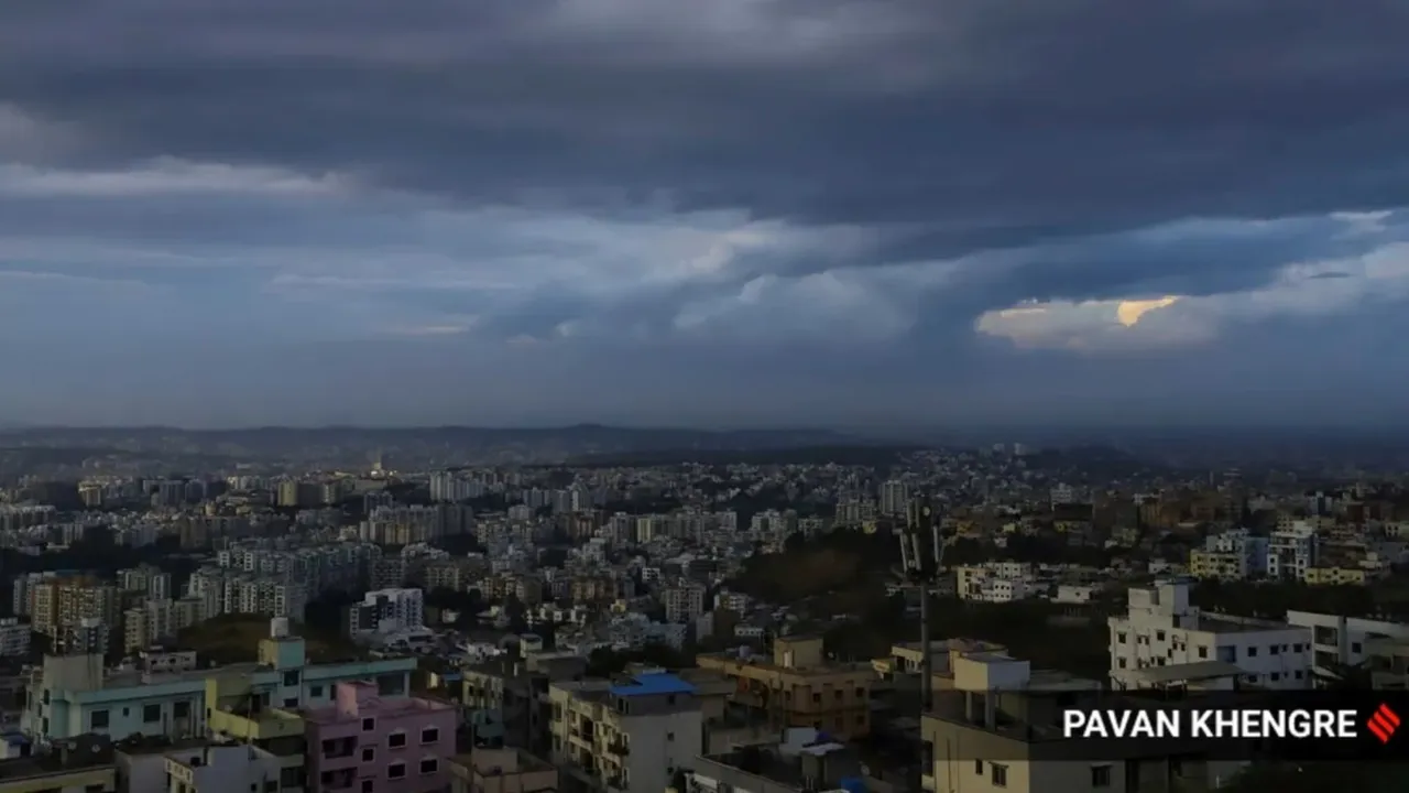 Cloudy Weather in gujarat