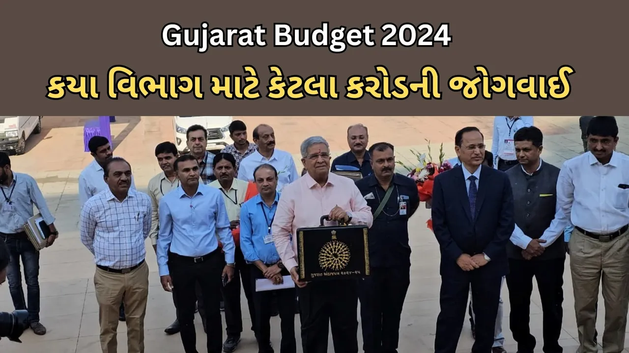 Gujarat Budget 2024 provision