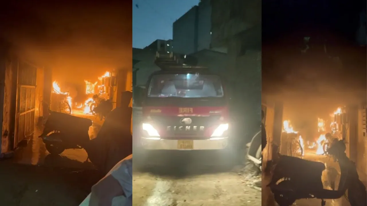 Ahmedabad Danilimda Village Fire