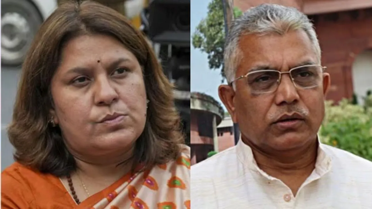 Dilip Ghosh, Supriya Shrinate, Election Commission